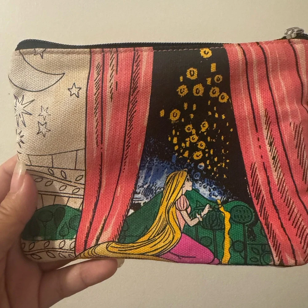 Tangled makeup bag